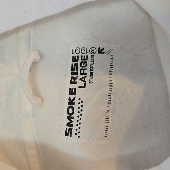 Smokerise REVOLUTION Hoodie Embroidered Heraldic Religious Symbols Size Large - Picture 7 of 9